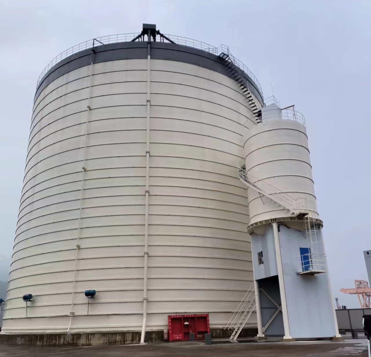 石泉10万吨水泥钢板库