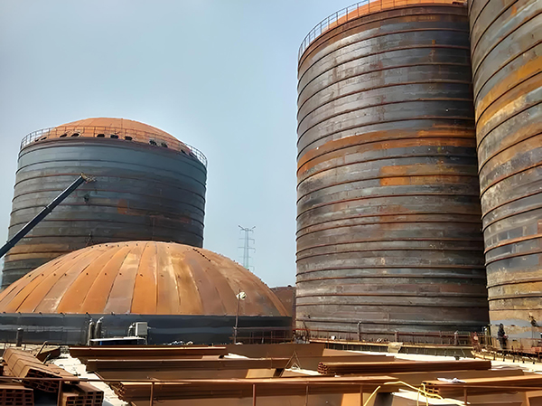 石泉焦粉钢板仓